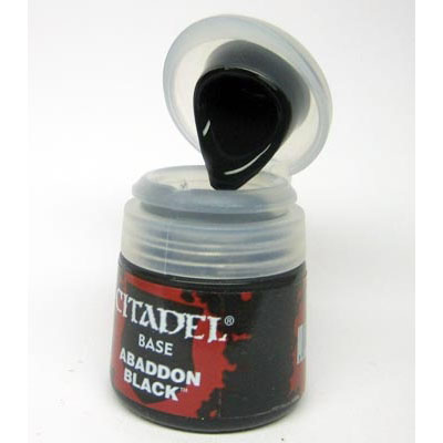 Citadel Paint: Abaddon Black
